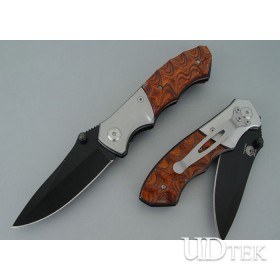 High Quality OEM BOKER Knives Export Knife with Color Wood + Steel Handle UDTEK01466